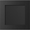 Ekena Millwork 12"W x 12"H True Fit PVC Flat Panel Shutters Sample, Black SAMPLE-TFPFPBL - alternate 1